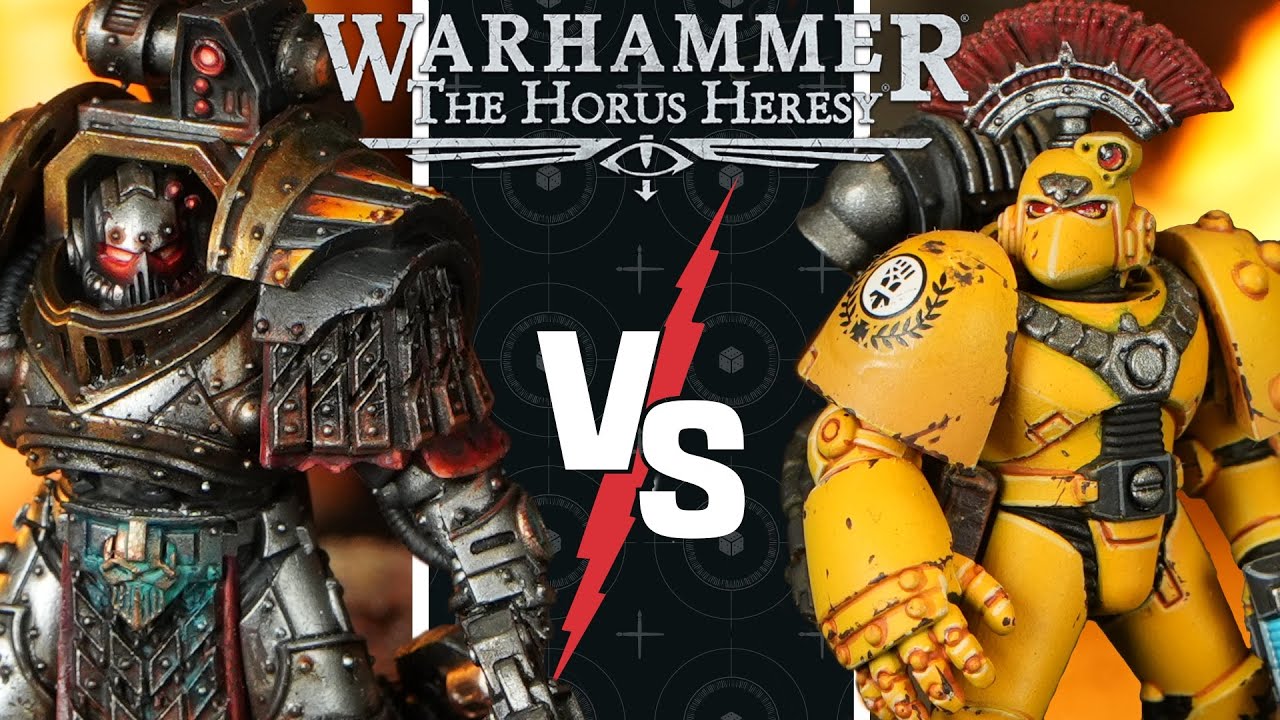 *NEW HERESY 3.0!* Iron Warriors vs Imperial Fists | Horus Heresy Battle Report