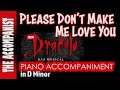 Please Don T Make Me Love You Dracula Piano Accompaniment Karaoke Lyrics In CC Please Don T Make Me Love You Dracula Piano Accompaniment Karaoke Lyrics In CC