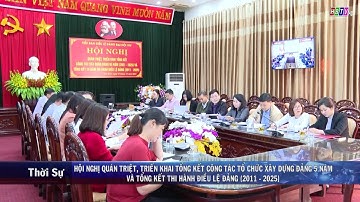 HN quán triệt, triển khai TK CT tổ chức XD Đảng 5 năm và TK thi hành điều lệ Đảng (2011 - 2025)