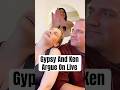 Gypsy And Ken Argue On Live #shorts #gypsyroseblanchard #kenurker
