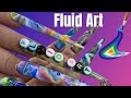 New DIY Fluid Art Nails | I PAID TO LEARN THIS | Long Stiletto Nails | ModelOnes Emboldened Set!