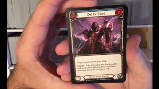 Flesh and Blood - Chill - Card Sorting and Rambling