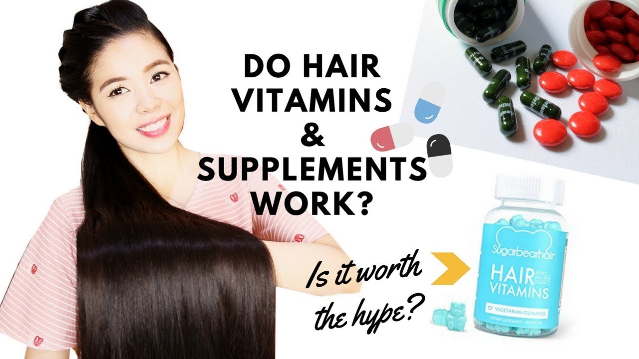 Do Hair Vitamins & Supplements Really Work? Plus My Thoughts on Sugar Bear  Hair - YouTube