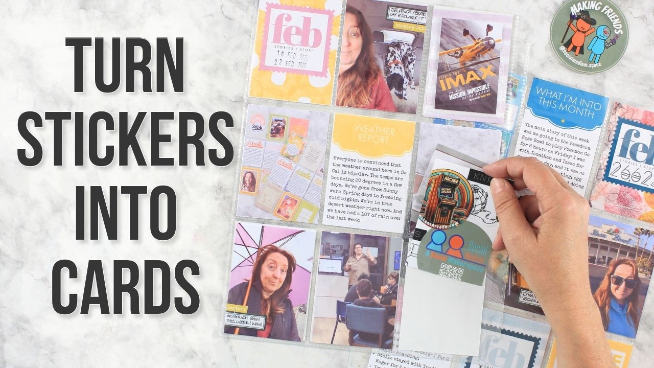 Turning Ephemera Into Pocket Cards | Project Life Process + Canva Tutorial