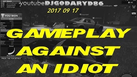 APB 2017-09-17 gameplay against an idiot called D3RW00KI3