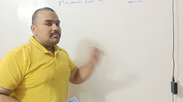 NLP(minimum edit distance) part -1