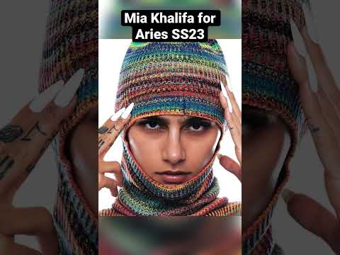 GN x Mia Khalifa for Aries SS23 #miakhalifa #aries #ss23 #fashionphotography #magazine