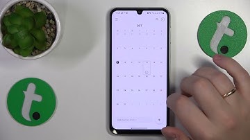 How to Schedule an Event in the Calendar on SAMSUNG Galaxy A24