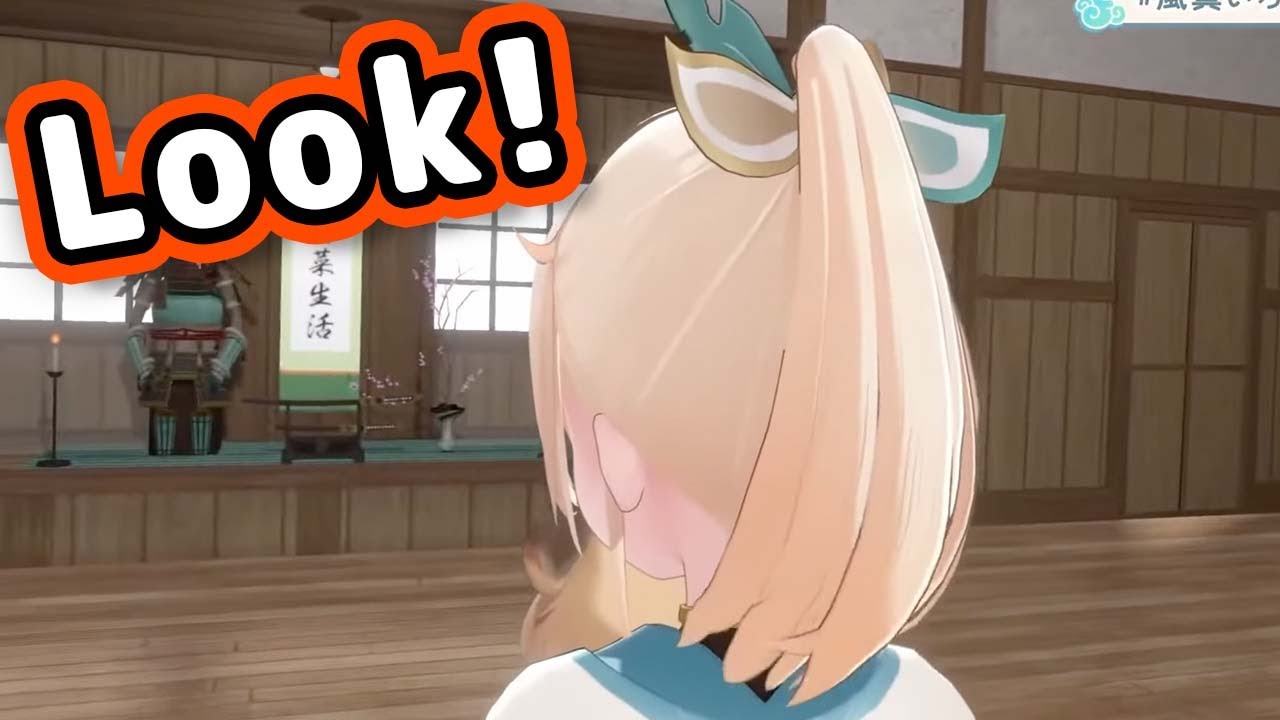 Iroha's Ponytail and Nape Of Her Neck Looks So Cute In 3D【Hololive】