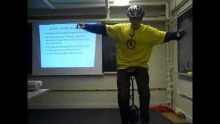 Physics of Unicycling