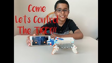 Lego Apitor Tiger || Operated with an App || Can change the coding || Amazing Rishaan