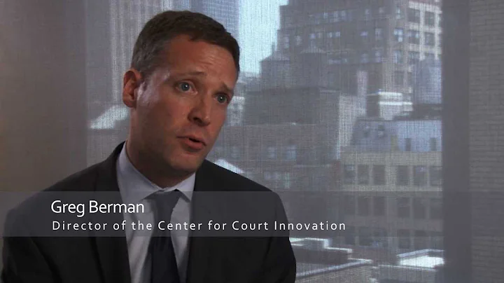 Center for Court Innovation Director Greg Berman