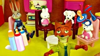 Çiz Gifilm Zootropolis Oyuncakları Yakalamaca Oynuyorlar