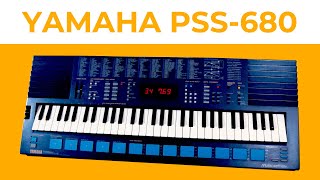 Yamaha Portasound PSS-680 FM keyboard