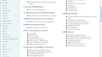 SAP MDM Course Content - SAP MDM Online Training - Crescent IT Solutions