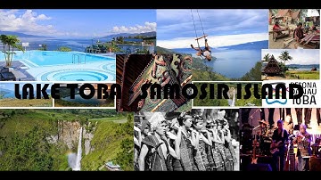 Beautiful Lake Toba-Samosir Island Bataknese People