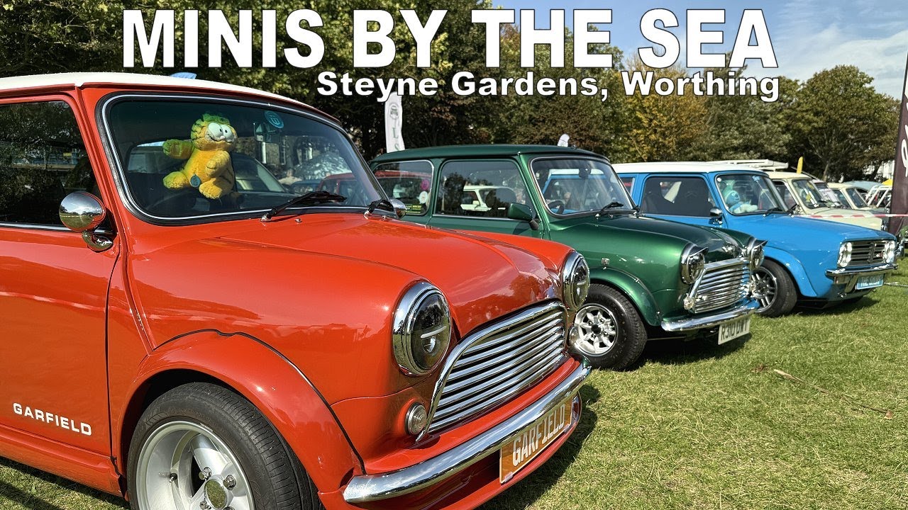 Minis By The Sea 2025 | Steyne Gardens Worthing | Classic & Modified Mini show. 