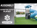 Lifetime adventure castle playset  lifetime assembly