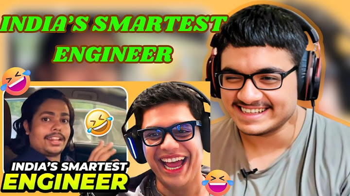 REACTION ON INDIA'S SMARTEST ENGINEERING STUDENT | TANMAY BHAT | ENJOYTHEREACT