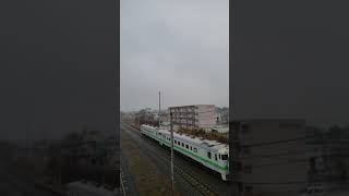 間もなく引退するキハ40系普通列車雨の日の西帯広駅#jr北海道 #根室本線 #キハ40系