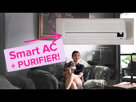 Mainstream historie Slagter SMART inverter AC + air purifier: Samsung Windfree Plus with PM1.0 - YouTube
