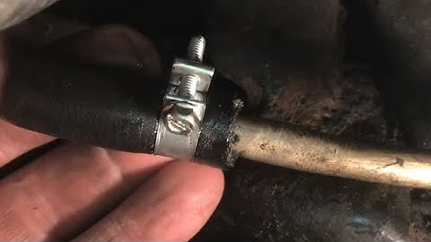 “repairing” a LEAKING power steering low pressure line (honda pilot)