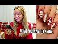 ANSWERING YOUR QUESTIONS.. WHAT YOU'VE ALL BEEN ASKING + CHRISTMAS NAILS! | sophdoesvlogs