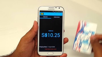 Singapore Transit Card Reader Application