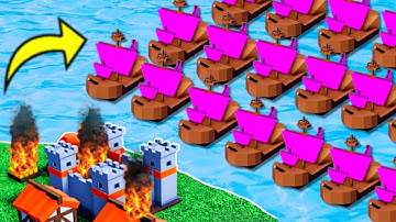 Fighting SEA BATTLES in Medieval RTS! 🌊 [Roblox 2023]