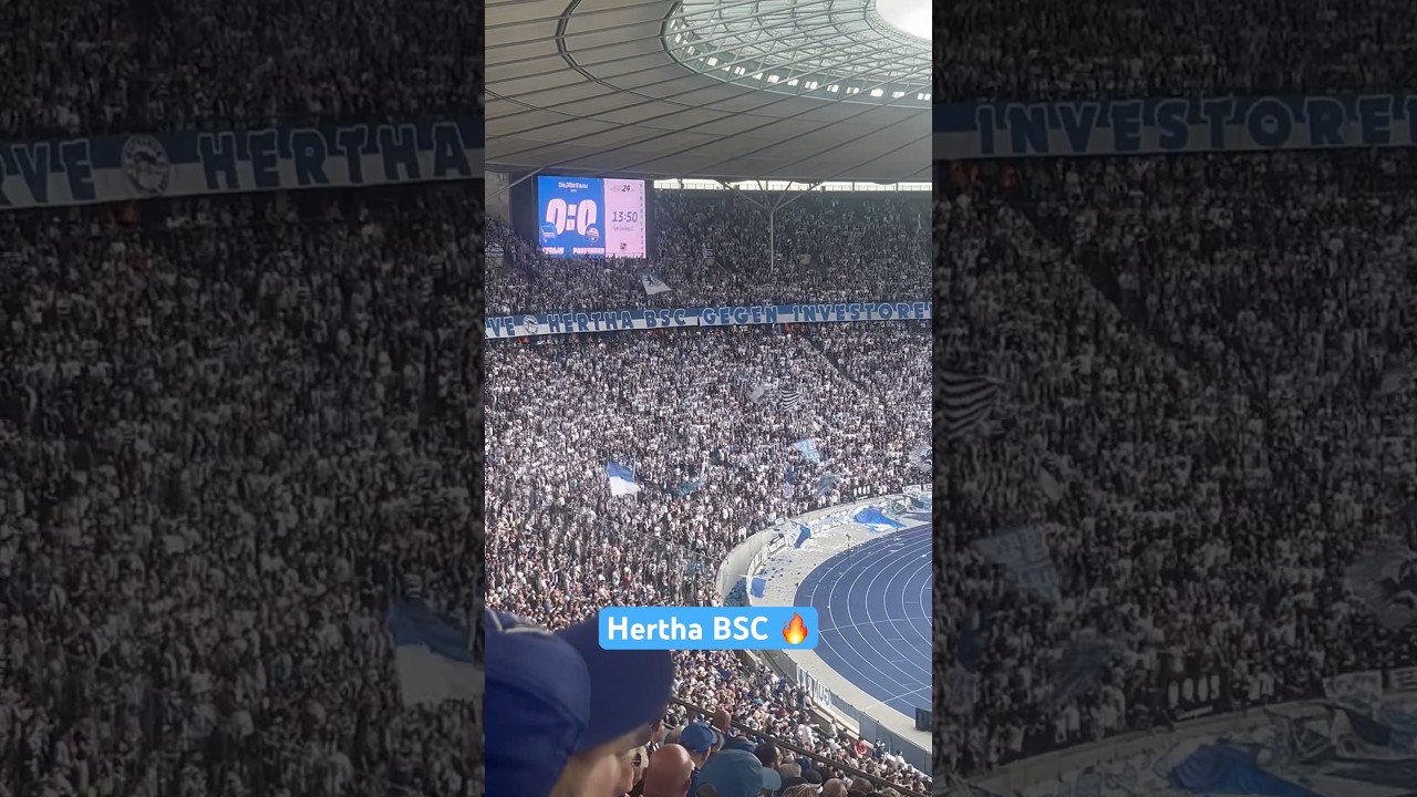 One of the most underrated fan bases in Germany 🇩🇪 Hertha BSC 🔵⚪️ 