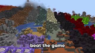 Minecraft, But CHUNKS are ONE BLOCK!  #minecraft #dreamminecraft