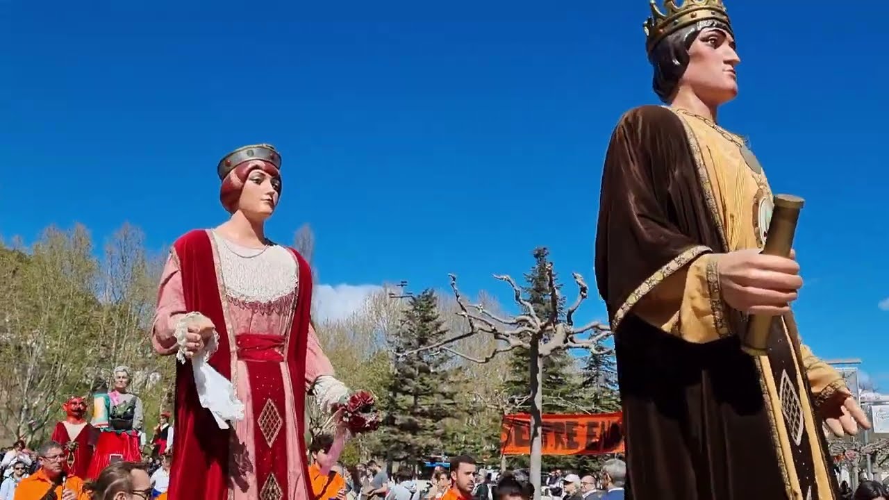 Gegants de Súria a la seva XII Trobada - 02/04/2023