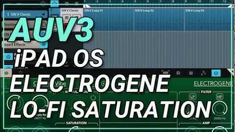 iPad AUV3 Electrogene NO TALKING!