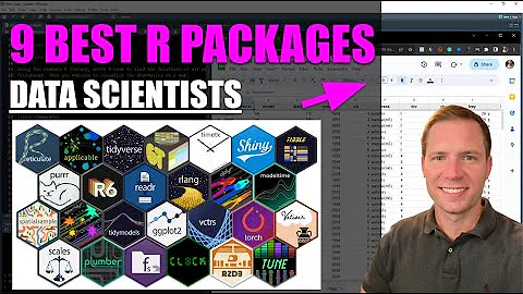 9 R packages that EVERY Data Scientist must know (in 9-minutes)
