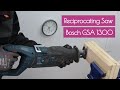 Reciprocating Saw Bosch GSA 1300 PCE. The most multifunctional saw.