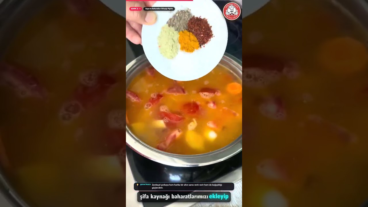 Şifa Deposu Sebzeli Şehriye Çorbası 🥣 En Pratik Çorba Tarifi! #Shorts Şifa Deposu Sebzeli Şehriye Çorbası 🥣 En Pratik Çorba Tarifi! #Shorts