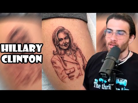 Thumbnail for HasanAbi Reacts to Pete Davidson Hillary Clinton Tattoo