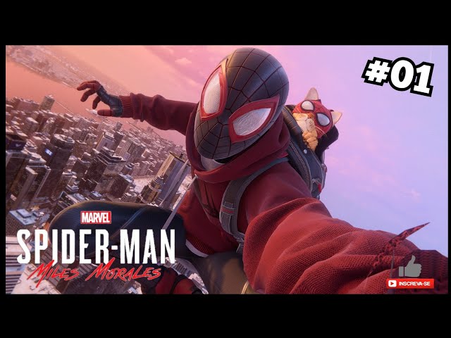 O INICIO DO NOVO JOGO DO HOMEM ARANHA! - Spider-Man Miles Morales ( PS4 PRO  ) EP.01 