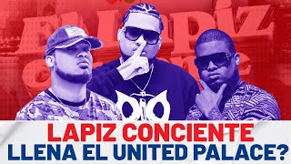 LAPIZ CONCIENTE CON EL CONCIERTO UNITED PALACE SOULD OUT