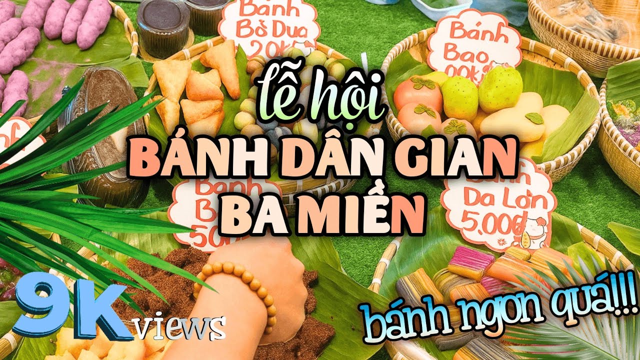 đã mắt với lễ hội ẩm thực bánh dân gian ba miền ở phố đi bộ Nguyễn Huệ