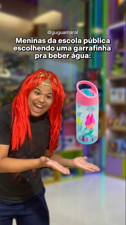 Meninas escolhendo garrafinha - Gugu Amaral #shorts