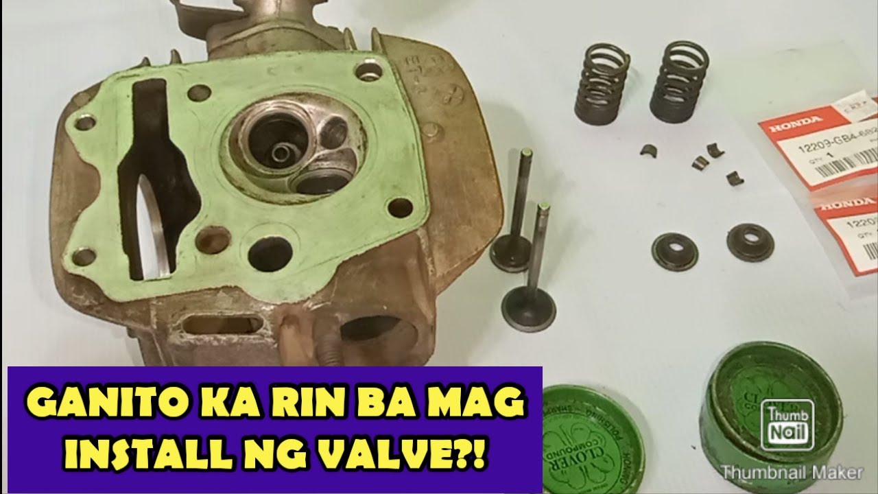 PAANO KA MAG INSTALL NG VALVE?