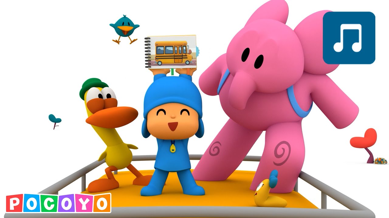 🚌 Singalong CLASSROOM Songs | Nursery Rhyme | Pocoyo English | Songs for Kids