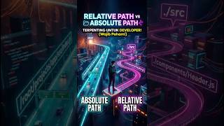 File Path Bikin Error?! 🤯 Rahasia Absolute vs Relative Path yang Wajib Kamu Tahu 🔥 #coding