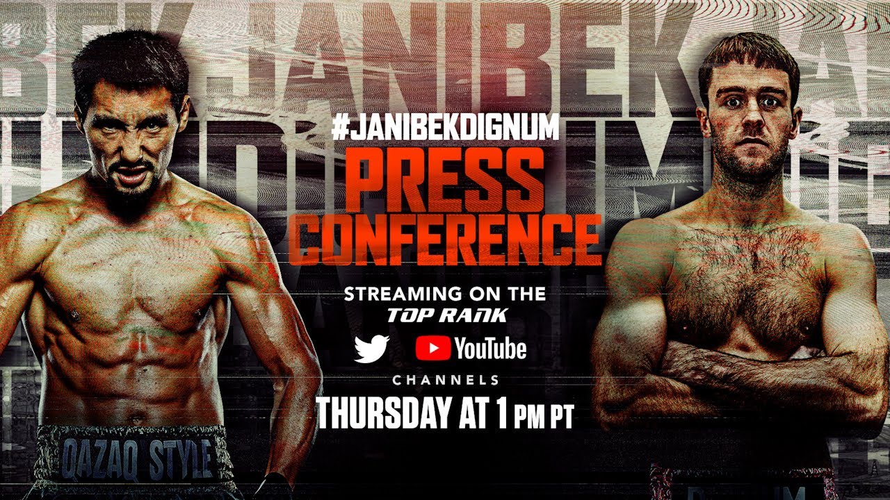 Janibek Alimkhanuly vs Danny Dignum PRESS CONFERENCE