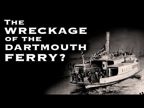 Is this Wreckage the old Dartmouth Ferry?