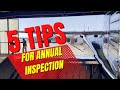 5 TIPS for your AIRPLANE ANNUAL