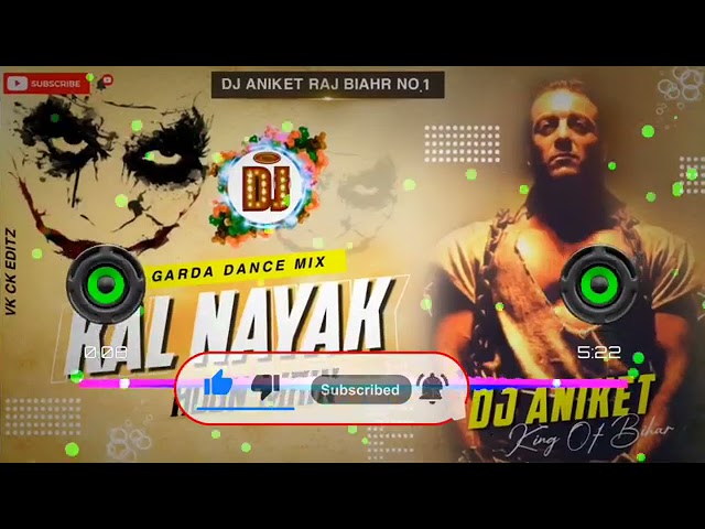 Khal Nayak Hoon Main (Hindi Dance Full Hard Extra Bass Mix} Dj Aniket Raj Bihar class=