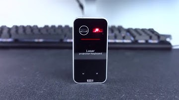 KEYLESS PRO - LASER KEYBOARD REVIEW || VIRTUAL KEYBOARD- The Future of Keyboards