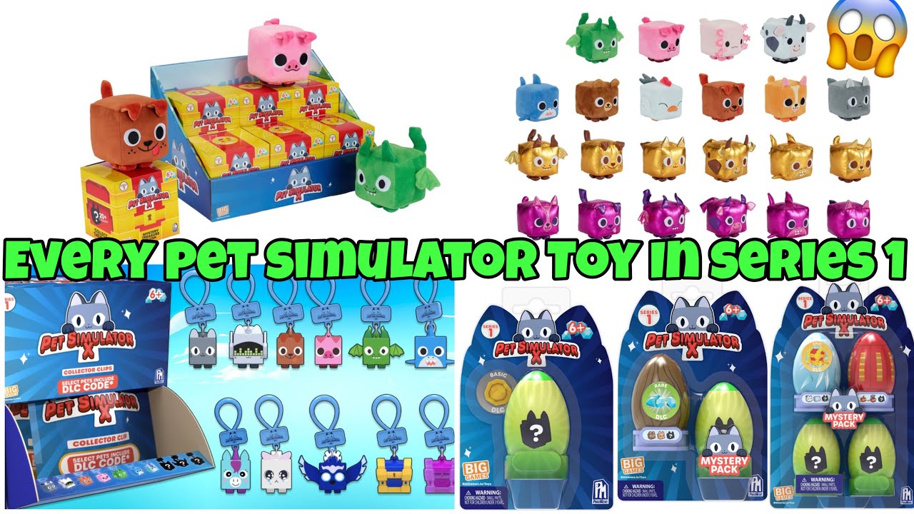 All New Pet Simulator X Toys In Series 1!!! 